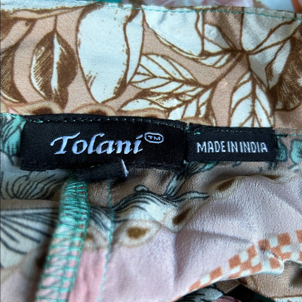 Tolani Anthroplogie boho midi skirt M - Picture 4 of 6